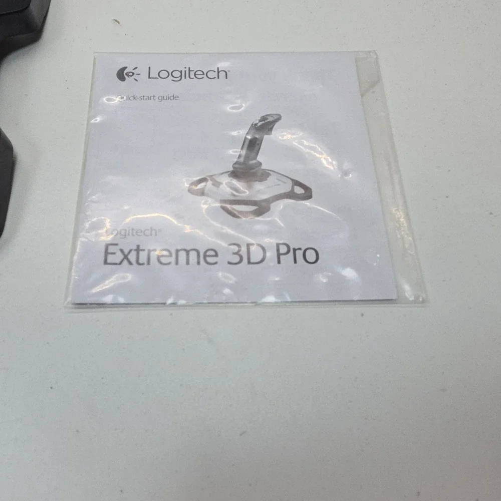 Logitech Extreme 3D‎ Pro Precision Flightstick Joystick IOB W/Manual Tested